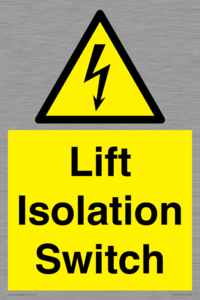 Lift Isolation Switch